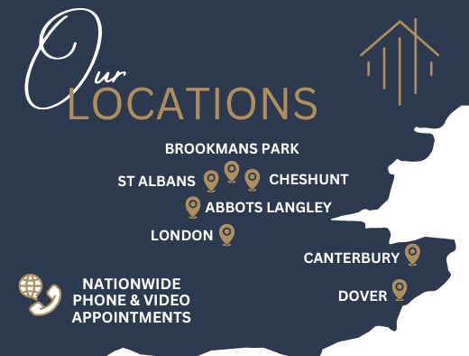 CWMS Website Images Mortgage Broker Hatfield Hertfordshire Office Map
